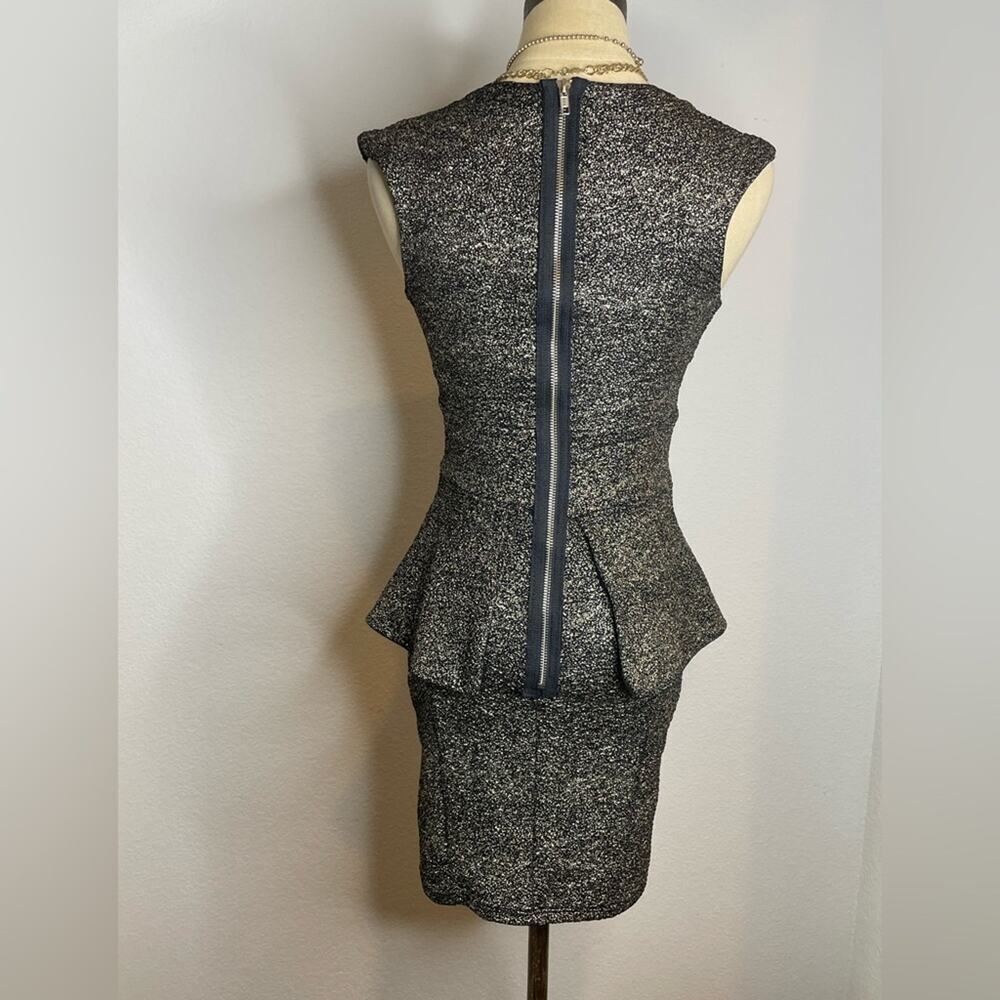 Arden B Gold Black Shimmer Dress XS - Picture 5 of 10